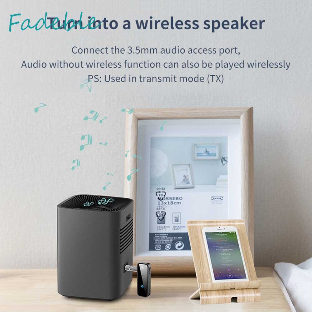 Thiết Bị Truyền Nhận Tín Hiệu Bluetooth 5.0 Jack 3.5mm Cho Xe Ô Tô