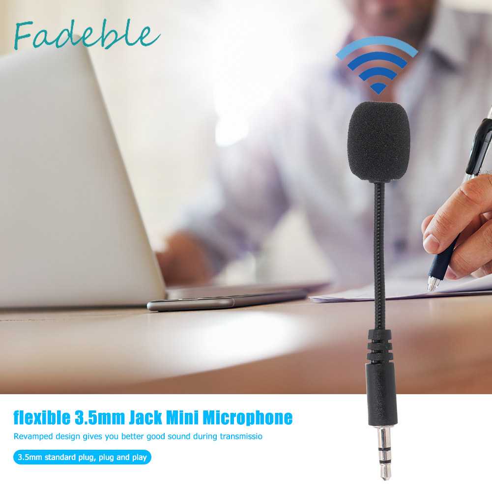 Micro Mini Jack 3.5mm Linh Hoạt Cho Điện Thoại PC Laptop Notebook