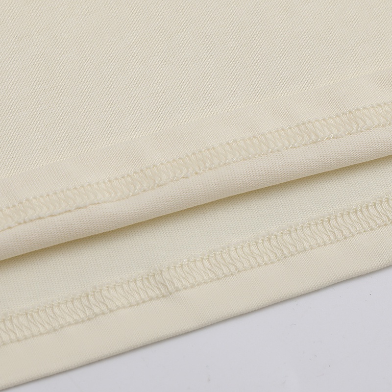 Áo Thun Tay Ngắn G-u88c-c &amp; - Thời Trang Đường Phố Mới 2023SS Hai Vòng Nhẫn Đôi Màu Đỏ Và Xanh Dương Giản Dị