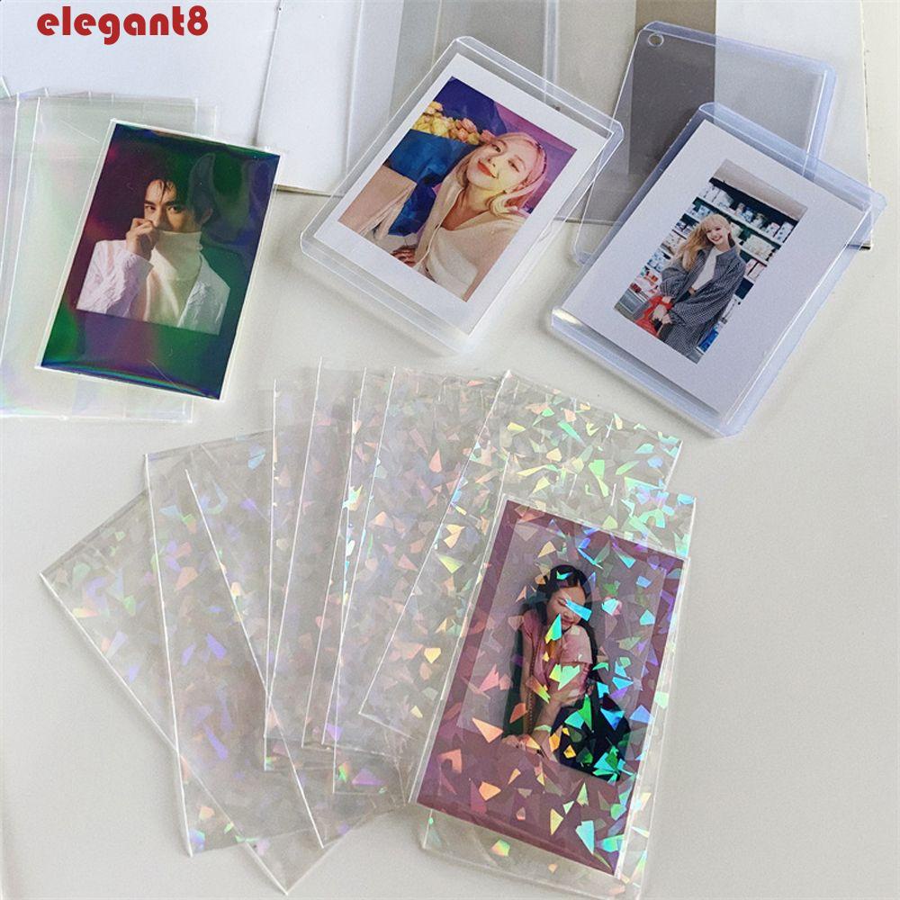 Miếng Dán Hình Ngôi Sao Lấp Lánh Trong Suốt Trang Trí Thẻ 58x87mm