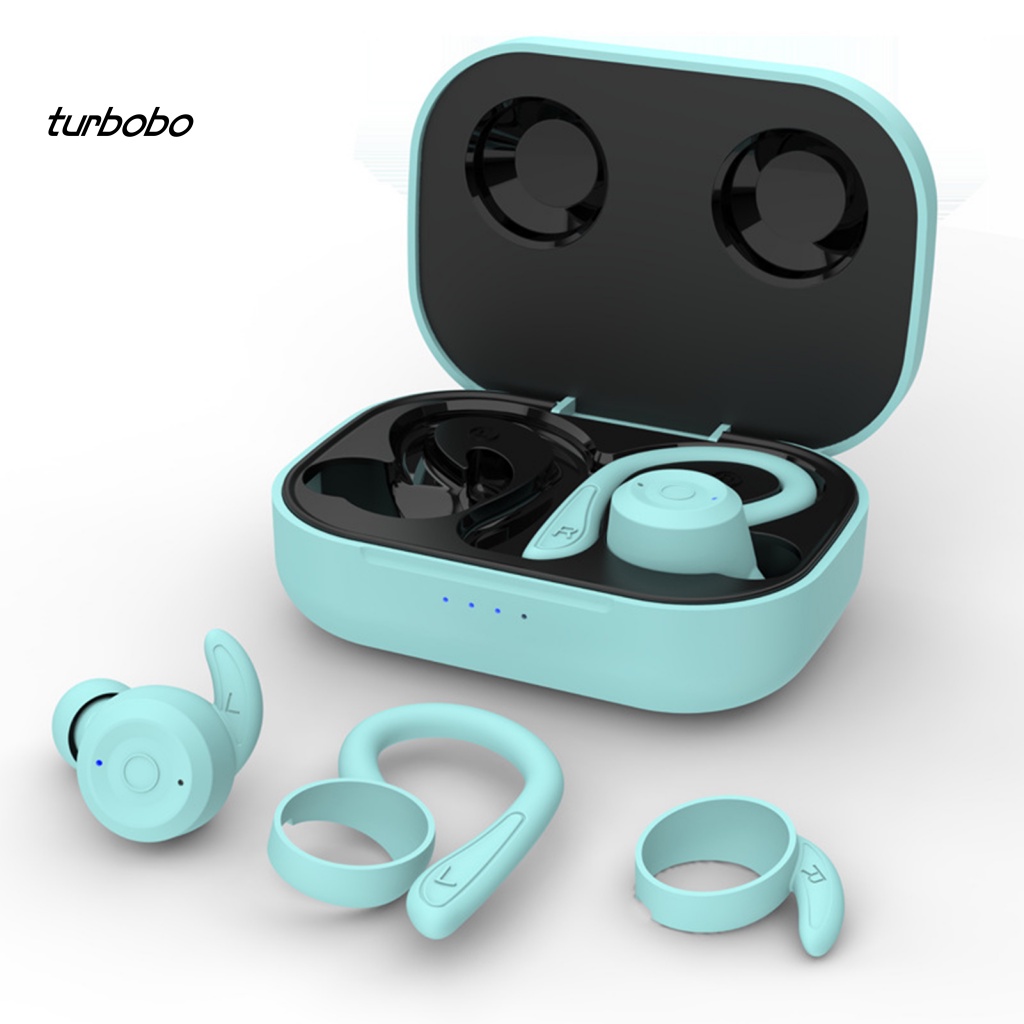 Set 2 Tai Nghe Bluetooth Không Dây MS-T20 5.0 Chống Thấm Nước IPX6 Có Micro Tiện Dụng Khi Tập Thể Thao