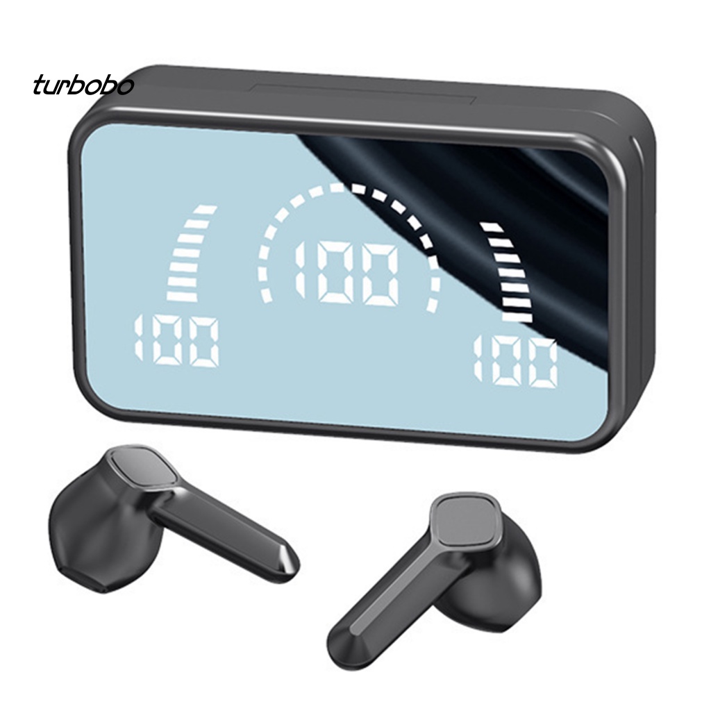 Tai Nghe Bluetooth Thể Thao turbobo Có Đèn LED Chuyên Dụng Cho Điện Thoại