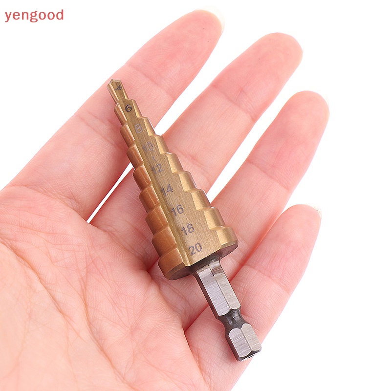 Bộ 3 Mũi Khoan Thẳng 3-12mm 4-12mm 4-20mm HSS Chất Lượng Cao