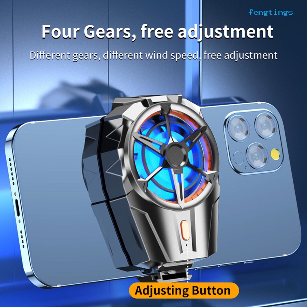 [FE] Quạt Tản Nhiệt Cỡ Lớn Bảo Vệ Một Phím Bấm Cách Nhiệt Mạnh Mẽ Cho Tất Cả Các Dòng Điện Thoại