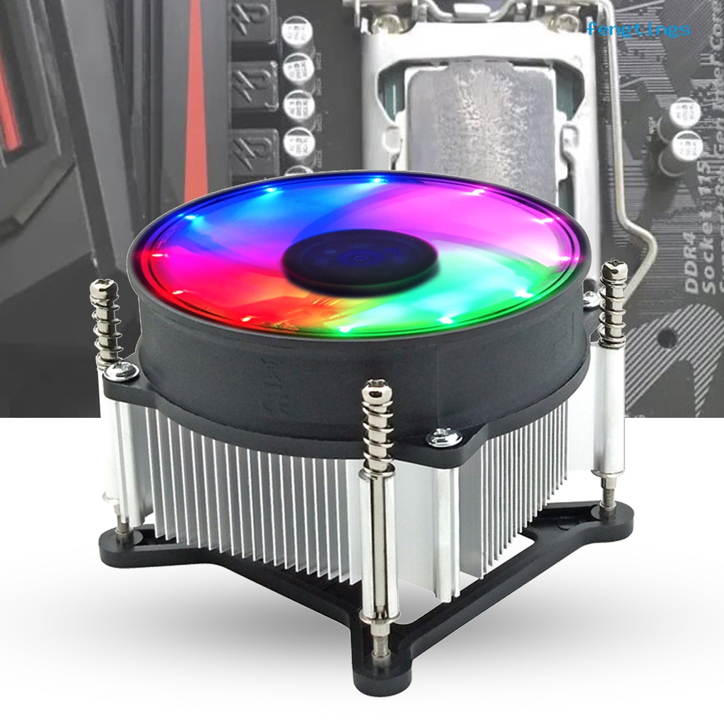 INTEL Quạt Tản Nhiệt Làm Mát CPU 3Pin 2200 RPM 95mm Bằng Hợp Kim Nhôm