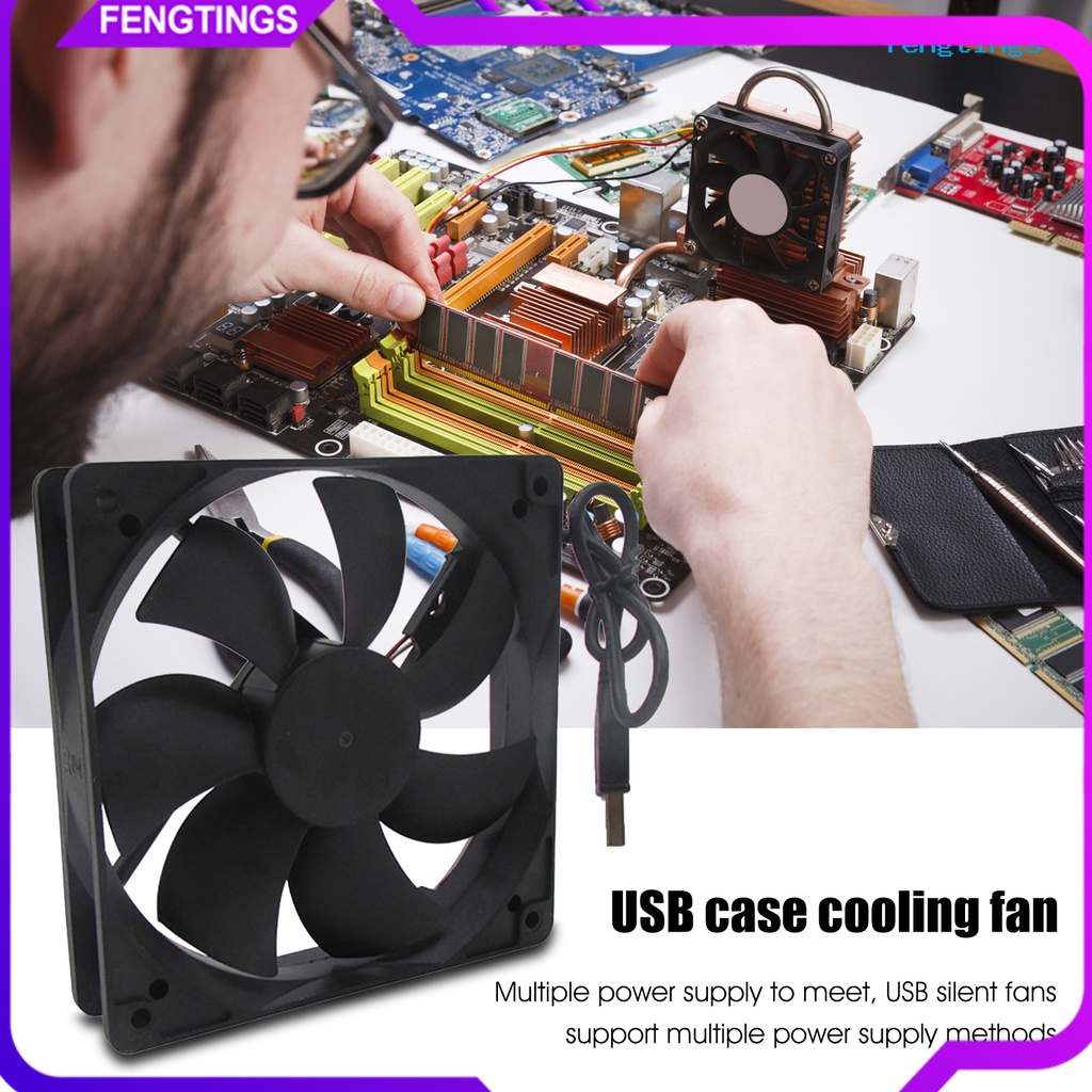 Quạt Làm Mát STB Ít Ồn Thiết Kế Độc Đáo Kèm Sạc USB Tiện Dụng Cho Gia Đình