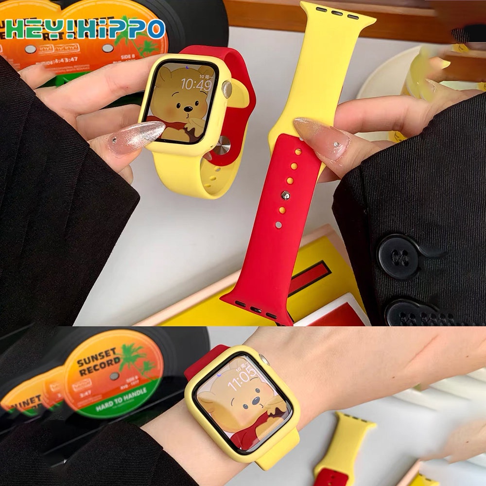 Dây Đeo Silicone Mềm Màu Kẹo Cho Đồng Hồ Thông Minh iwatch 45 / 44 / 42 / 41 / 40 / 38mm series 8 / 7 / 6 / SE / 5 / 4