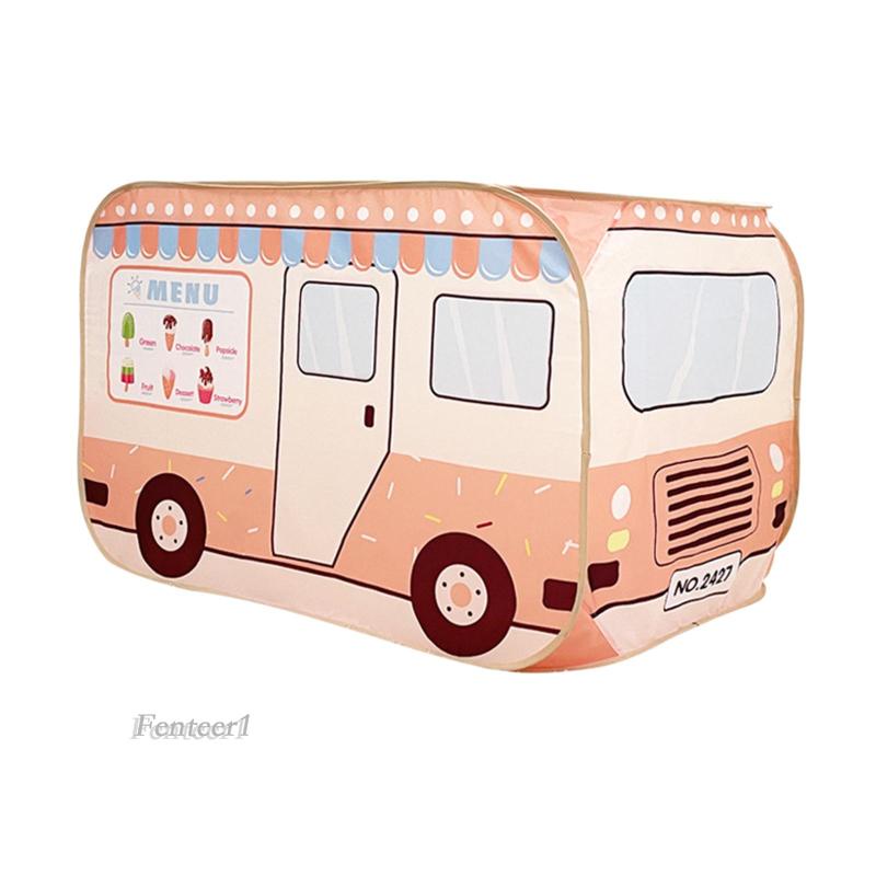 Lều Hình Xe Hơi Hoạt Hình Vui Nhộn Fenteer1 Dành Cho Bé Chơi Trong Nhà / Ngoài Trời