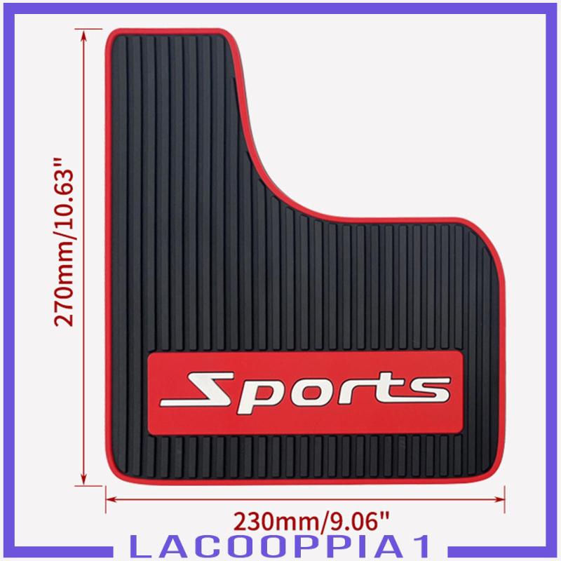 [Lacooppia1] Set 2 Tấm Chắn Bùn Bùn Cho Xe Ô Tô