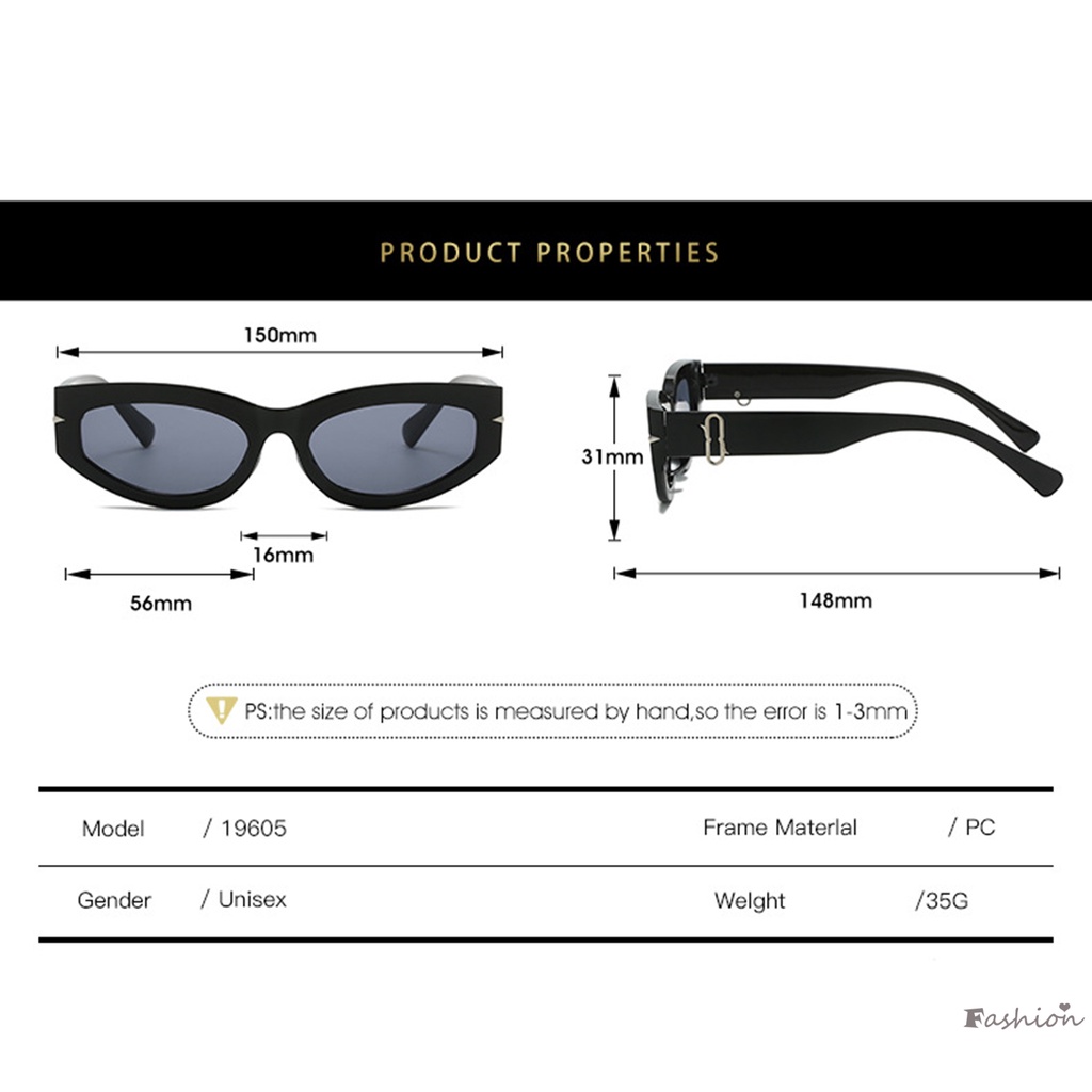 Kính Mát Thời Trang Hip Hop Cho Nữ