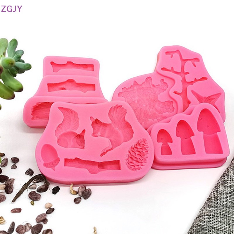 Khuôn Làm Bánh Quy Bằng Silicon Hình Chú Sóc Dễ Thương Mới