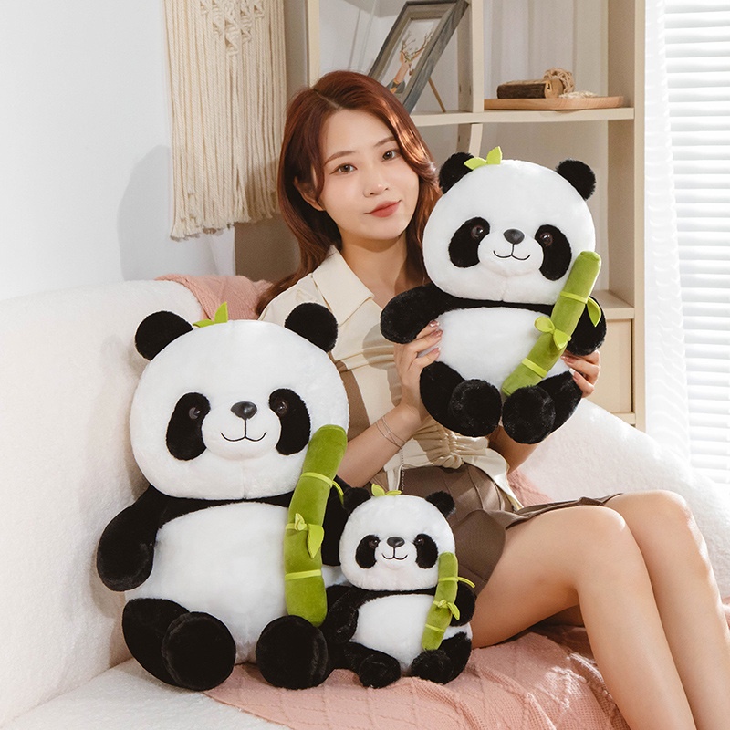 25 / 45CM Thú Nhồi Bông Hình Gấu Trúc Dễ Thương