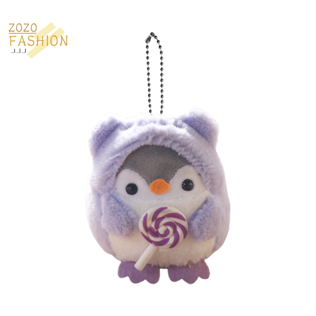 Móc Chìa Khóa Hình Thú Nhồi Bông Dễ Thương Bắt Mắt