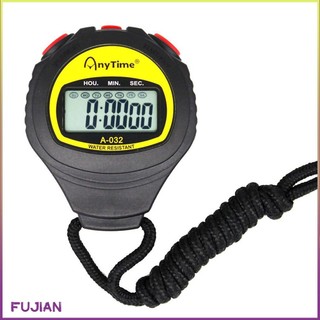 A-032 Digital Sport Counter Timer Professional Athletic Stopwatch Portable Outdoor Game Hour Meter
