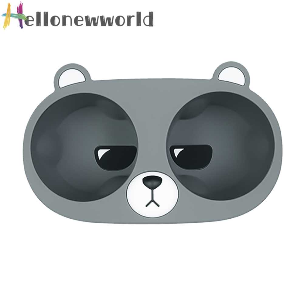 Giá Đỡ Bình Nước Silicon Hình Gấu Hoạt Hình Cho Tesla Model 3 / Y