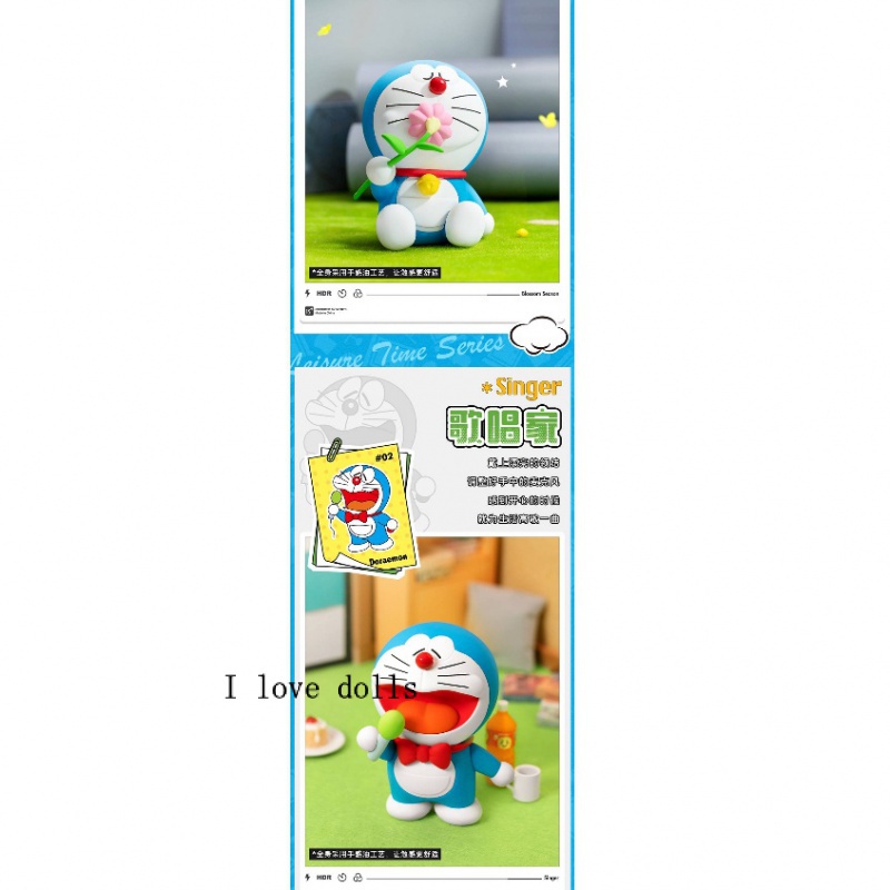 Mô Hình Búp Bê Doraemon Đáng Yêu