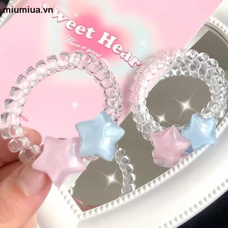Miumiua🔮Kẹp Tóc Hình Ngôi Sao Năm Cánh Màu Sắc y2k Dễ Thương Dành Cho Bé Gái