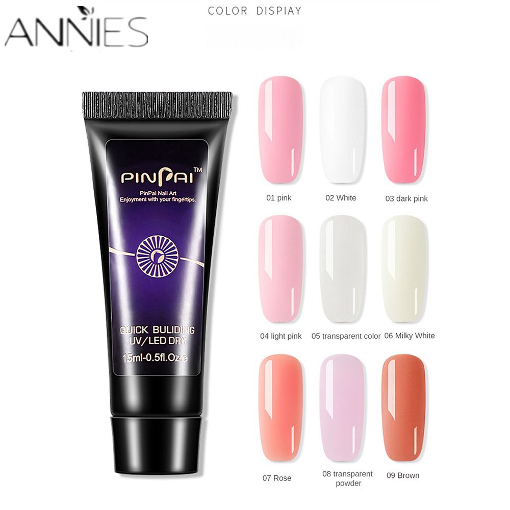 Keo Dán Nối Dài Móng Tay UV Không Giấy Cứng 15ml