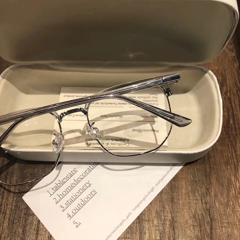 Kính Nửa Gọng Chống Ánh Sáng Xanh Thời Trang Cho Nam Và Nữ