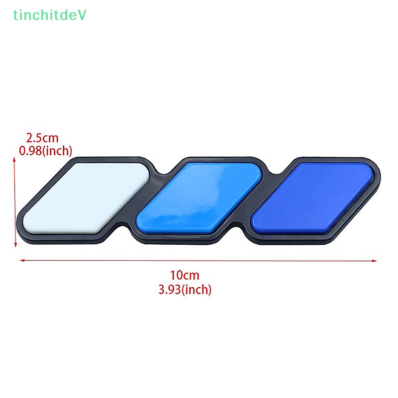 [TinchitdeV] Huy Hiệu Trang Trí Lưới Tản Nhiệt Ba Màu Sắc Dành Cho Dải Trang Trí Sửa Đổi [Mới]