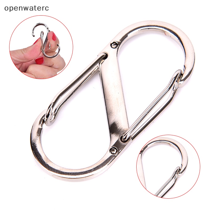 1 Móc Chữ S Hỗ Trợ Leo Núi Bằng Thép Không Gỉ