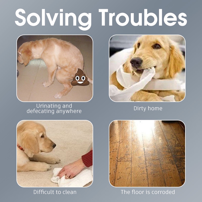 HamshMoc Khay Đi Vệ Sinh Huấn Luyện Thú Cưng Có Thể Tái Sử Dụng Kích Thước Lớn Với Lưới Tản Nhiệt Cho Chó Nhỏ Vừa Và Nhỏ Trong Nhà