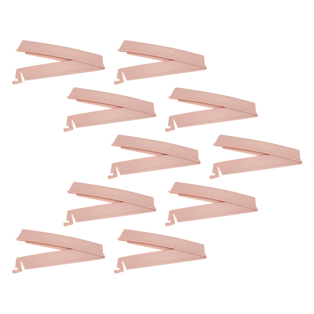 Set 10 Kẹp Nhựa Bịt Kín Túi Thực Phẩm Dùng Một Lần