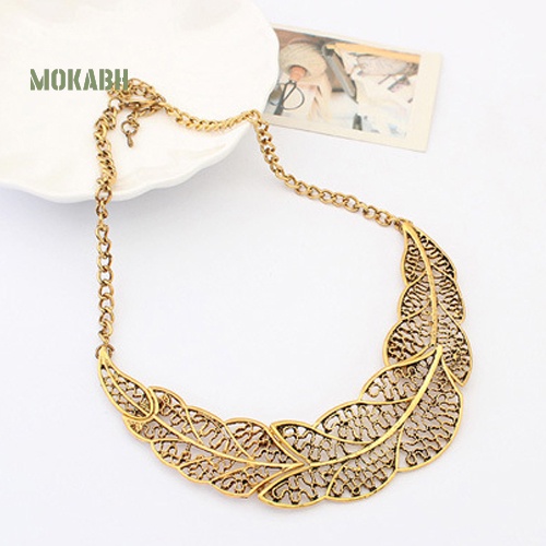 Vòng cổ Mặt Chiếc Lá Thời Trang Dành Cho Nữ