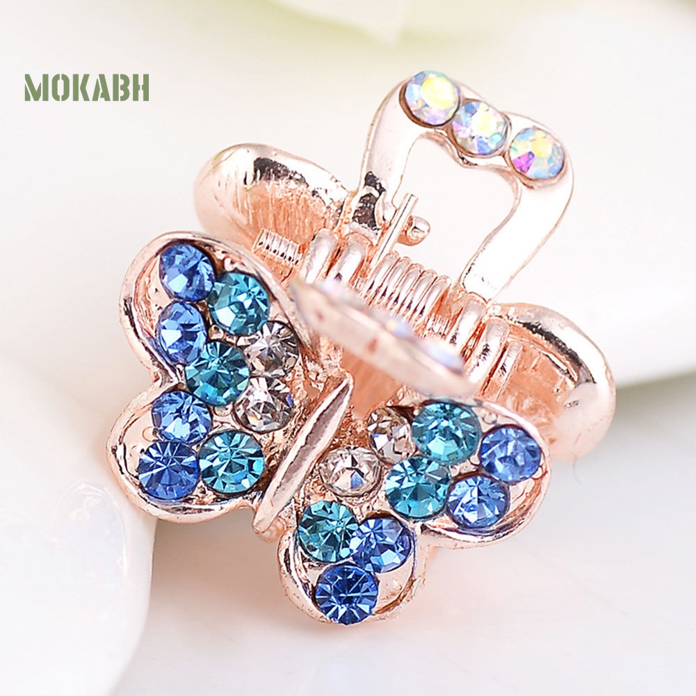 Kẹp Càng Cua Mini Hình Bướm Dễ Thương Cho Nữ