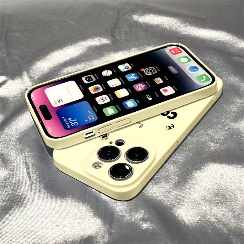 Ốp Điện Thoại Cứng Màu Đen / Cà Phê Thời Trang Sang Trọng Cho iPhone1312 QKEF XR14pro8max 11