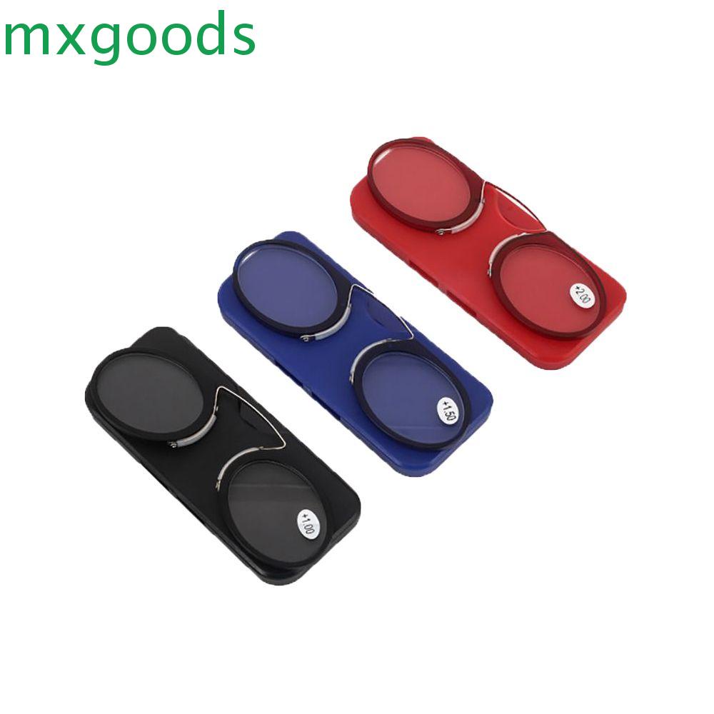 Kính Đọc Sách Gọng Kim Loại Mini Kèm Hộp Đựng Tiện Dụng