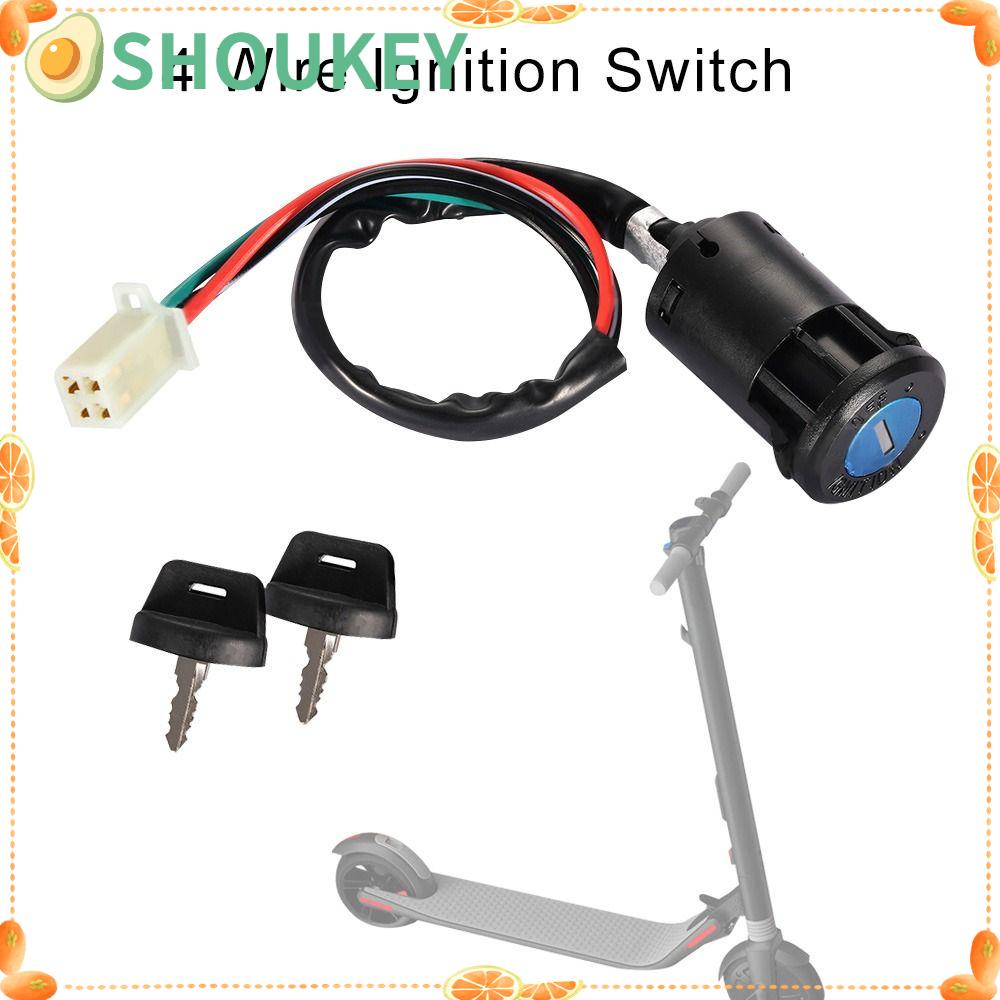 Công Tắc Đánh Lửa 4 Dây Chống Thấm Nước Kèm Vỏ Bọc Chuyên Dụng Cho