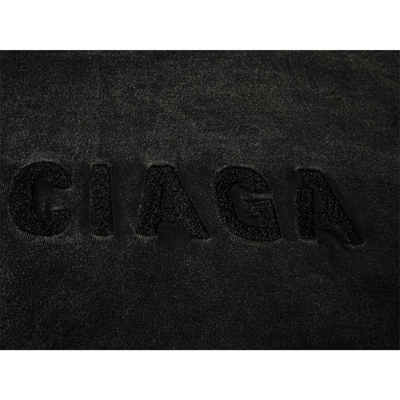 Áo Thun Tay Ngắn Dáng Rộng Thêu Họa Tiết Trước Và Sau Thời Trang Chất Lượng Cao