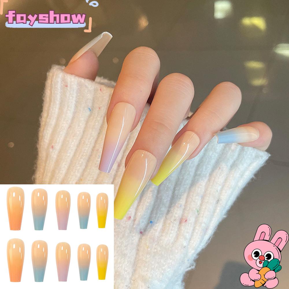 Bộ Móng Tay Giả Che Phủ Toàn Diện Có Thể Tháo Rời