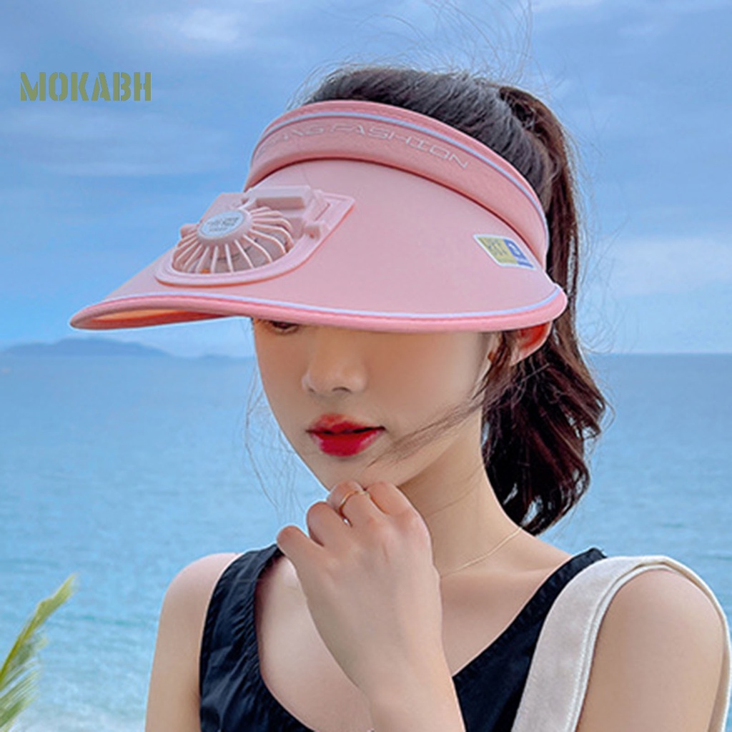 Mũ Lưỡi Trai Hở Chóp Chống Tia UV Tiết Kiệm Năng Lượng Thời Trang Cho Nữ