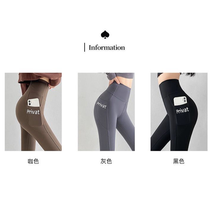 Quần Legging Lưng Cao Dáng Ôm Có Túi Họa Tiết Da Cá Mập Phong Cách Mới Dành Cho Nữ Tập Yoga / Búp Bê Barbie Cỡ Lớn