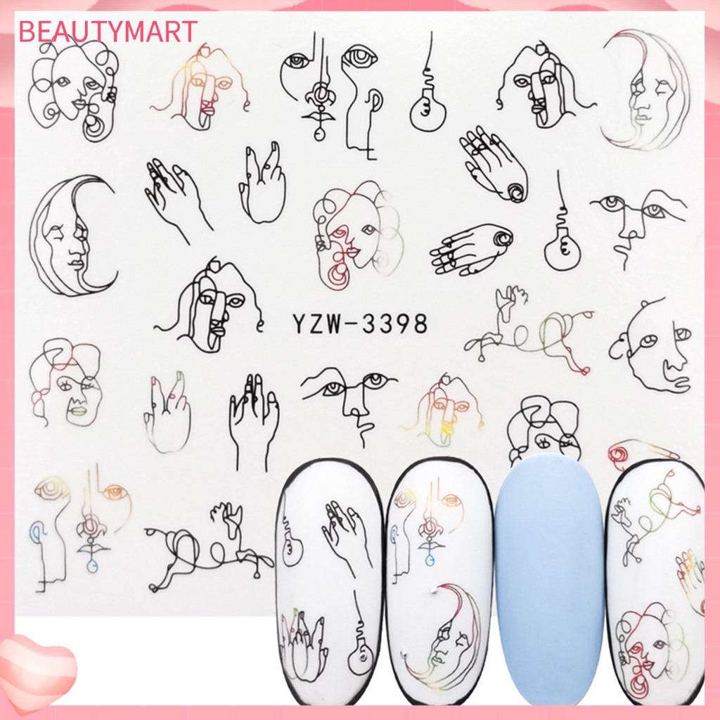 Miếng Dán Trang Trí Móng Tay Nghệ Thuật Cho Nữ