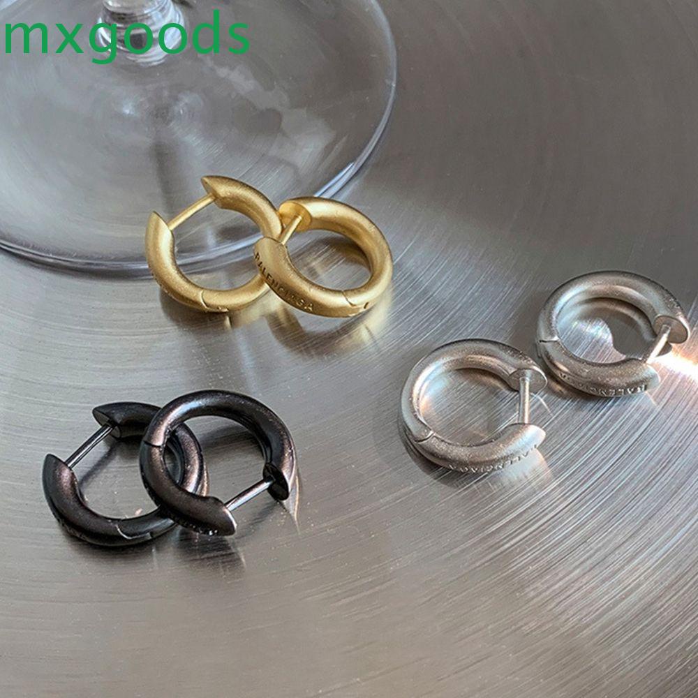 Khuyên Tai MXGOODS Thanh Lịch Đơn Giản|Trang Sức Kim Thời Trang Cổ Điển Bằng Đồng Cho Nữ