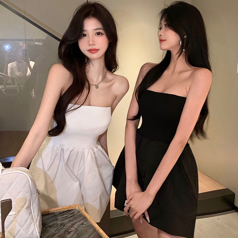 Áo liền quần Trễ Vai Thiết Kế Quyến Rũ Thời Trang Mùa Hè Cho Nữ