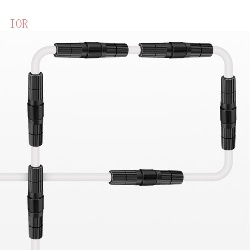 Đầu Nối Mạ Niken 8Pin IOR IP67 Chống Thấm Nước RJ45 CAT6 CAT5E CAT5