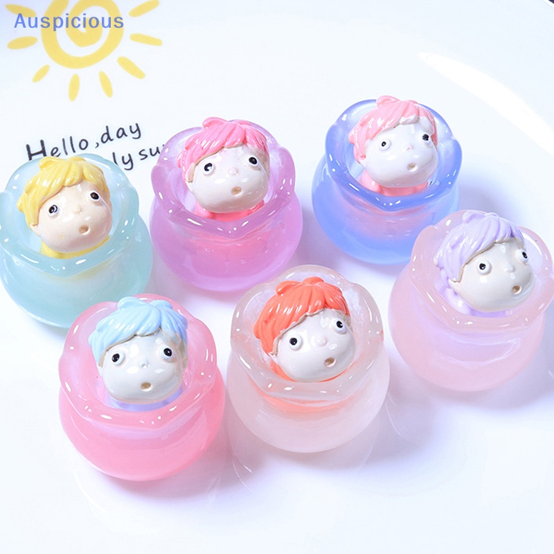 1 Tượng Cá Hoạt Hình Mini Phát Quang Trang Trí DIY