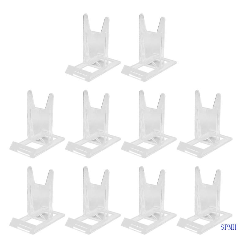 Bộ 10 Giá Đỡ Trưng Bày Khung Ảnh Bằng Acrylic Tùy Chỉnh Tiện Dụng Trang Trí Tiệc / Lễ Hội