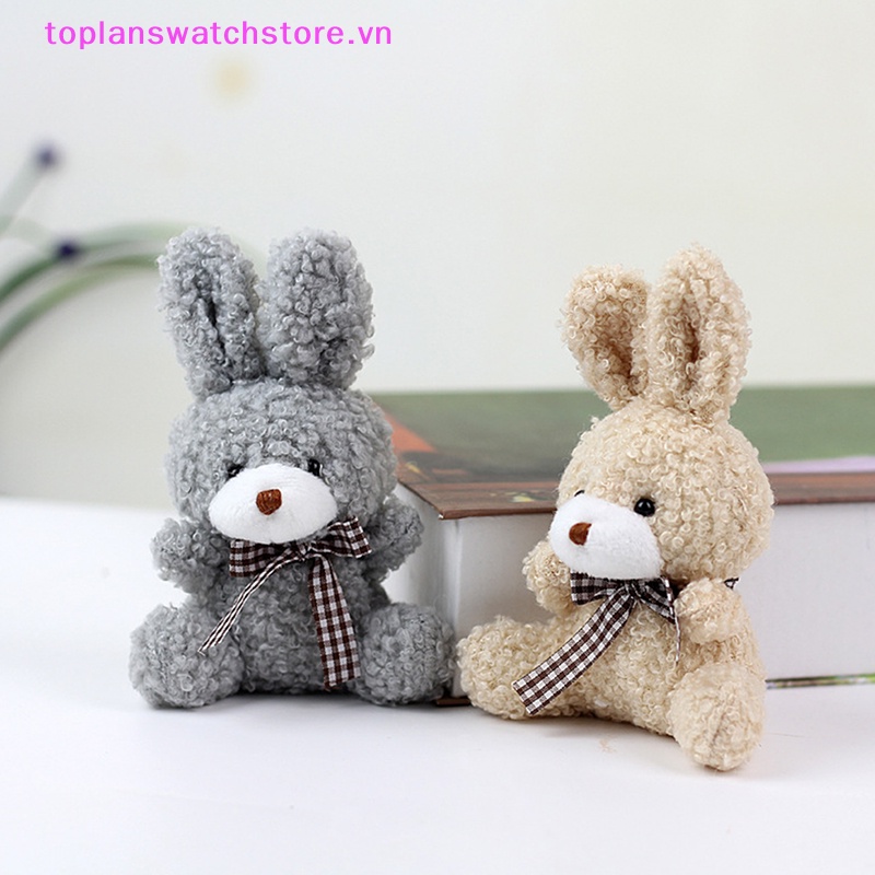 Móc Khóa Hình Thỏ Nhồi Bông 11Cm Dễ Thương