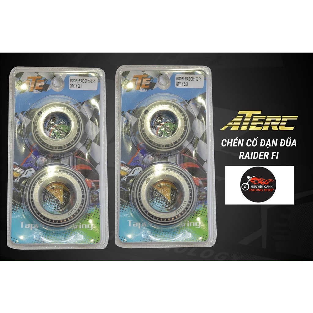 Bộ chén cổ xe Raider Satria 150 bi đũa ATE