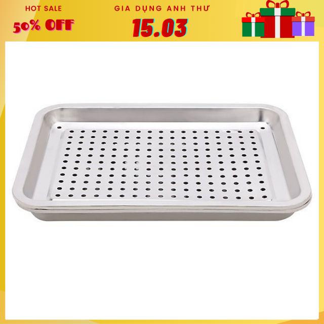 Khay úp ly ráo nước inox - Khay Đựng ly/ cốc uống nước siệu tiện dụng