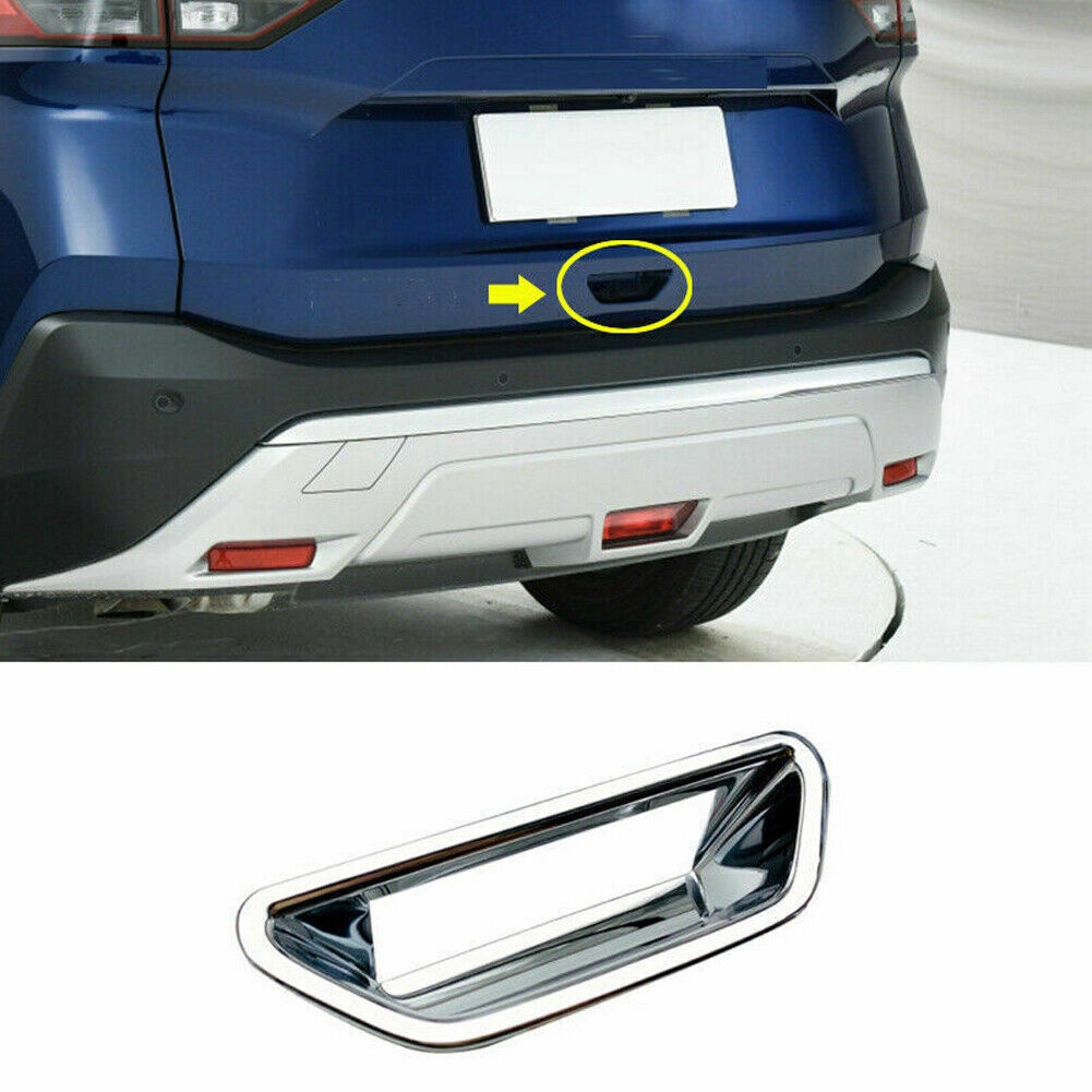 1 Viền Mạ Chrome Dễ Lắp Đặt Thay Thế Cho Cửa Sau Xe Hơi