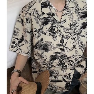 SAY CHIC Áo sơ mi nam thời trang hè cá tính