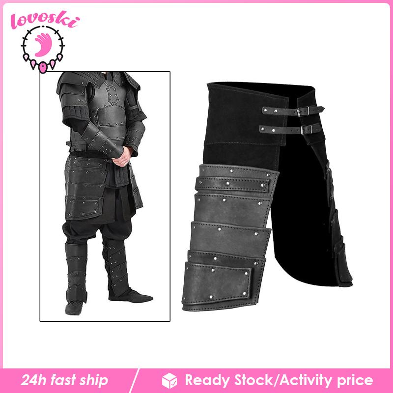 [Lovoski] Bọc Bảo Vệ Chân Bằng Da PU Dùng Hóa Trang Cướp Biển Thời Trung Cổ