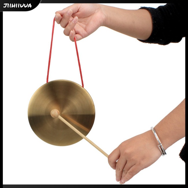 Trống Đồ Chơi Mini Bằng Đồng 11.5cm / 4.5inch Kèm Dùi Trống Dành Cho Bé