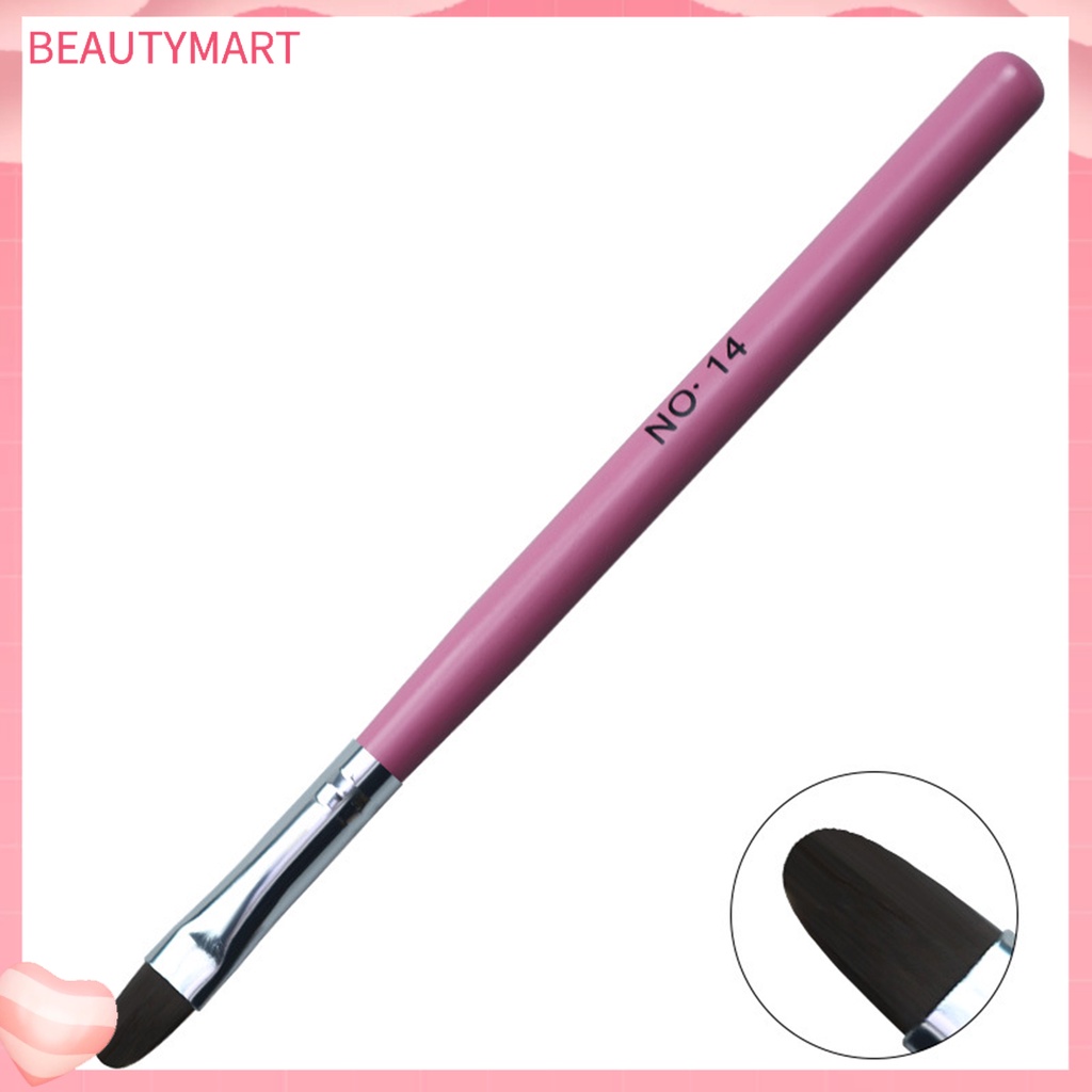 Set 7 Cọ Vẽ Trang Trí Móng Tay Đầu Tròn Gọn Nhẹ Màu Cầu Vồng Dành Cho Bạn Nữ